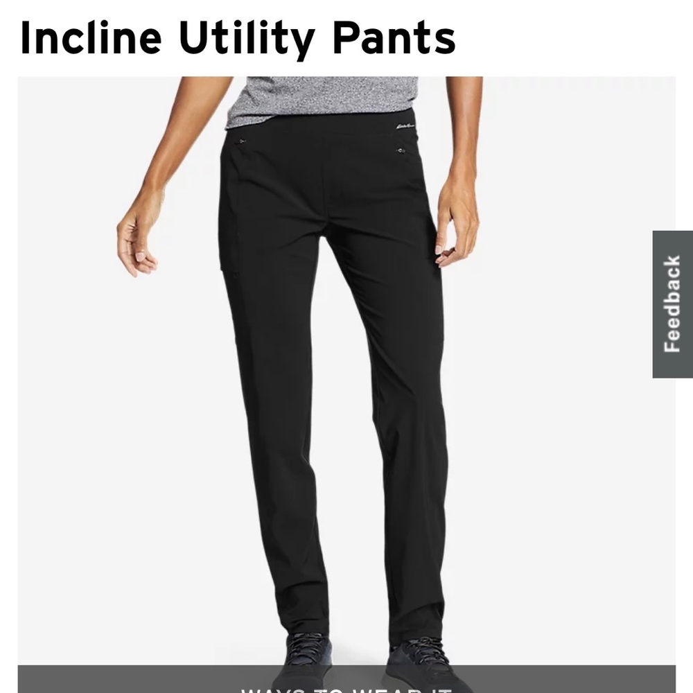 Eddie Bauer Incline Utility Pants NWT